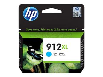 HP Ink Cartridge 912XL/Cyan//825 stran
