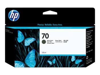 HP Ink Cartridge No. 70/Matte Black/130ml