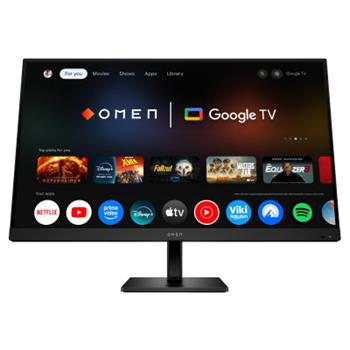 HP LCD OMEN 32x UHD 144Hz gaming 31,5"/3840x2160 IPS UHD AG/16:9/1000:1/400cd/1ms/2xHDMI/1xDP/VESA/výškově stavitelný/Bl