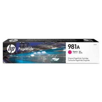 HP PageWide Cartridge 981A/Magenta/6000 stran