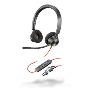 HP Poly BW 3220 MS Teams náhlavní souprava Stereo USB-C+USB-C/A