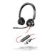 HP Poly BW 3320 Stereo -M USB-C HS +USB-C/A