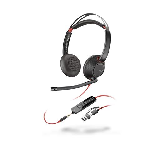 HP Poly BW 5220 USB-C HS +USB-C/A (Bulk)