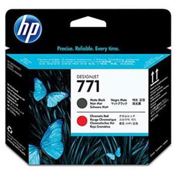 HP Printhead 771/Black matte + Red chromatic