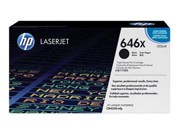 HP toner 646X/Black/17 000 stran