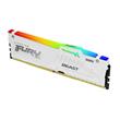 KINGSTON 16GB 5200MT/s DDR5 CL40 DIMM FURY Beast White RGB XMP