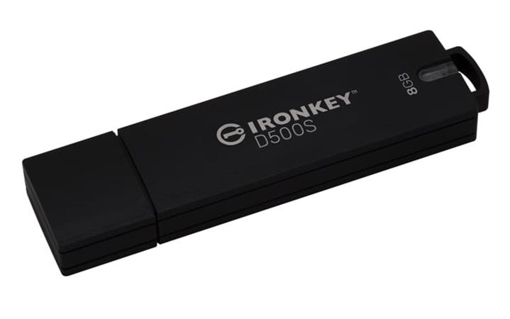 KINGSTON 8GB IronKey D500S FIPS 140-3 Lvl 3 (Pending) AES-256
