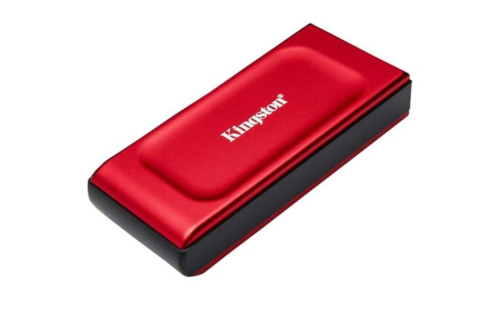 Kingston Flash SSD 2TB XS1000 External USB-C 3.2 Gen 2x2 Portable Solid State Drive RED