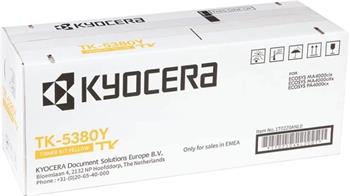 Kyocera toner TK-5380Y yellow na 10 000 A4 (při 5% pokrytí), pro PA4000cx, MA4000cix/cifx