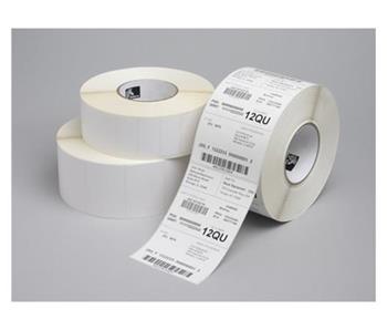 Label, Paper, 64x37mm; Thermal Transfer, Z-PERFORM 1000T, Uncoated, Permanent Adhesive, 76mm Core