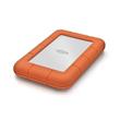 LACIE RUGGED 1TB USB-C USB3.0 Drop crush and rain-resistant for all terrain use orange