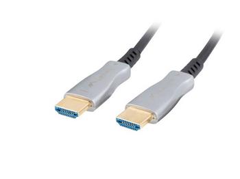 LANBERG HDMI M/M V2.0 KABEL 10M OPTICKÝ ČERNÝ AOC