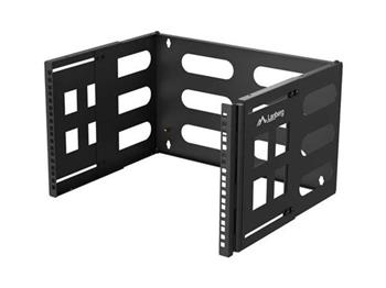 LANBERG NÁSTĚNNÝ 19" 6U RACK 497X400/240 ČERNÝ