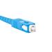 LANBERG optický patch cord SM SC/UPC-SC/UPC simplex 10m LSZH G657A1 průměr 3mm, barva žlutá