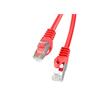 LANBERG Patch kabel CAT.6 FTP 1M červený Fluke Passed