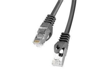 LANBERG Patch kabel CAT.6 FTP 5M černý Fluke Passed