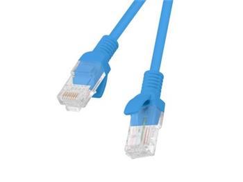LANBERG Patch kabel CAT.6 UTP 1.5M modrý Fluke Passed