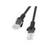 LANBERG Patch kabel CAT.6 UTP 10M černý Fluke Passed