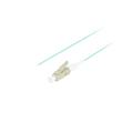 LANBERG PIGTAIL OPTICKÉ VLÁKNO MM LC/UPC OM3 EASY STRIP 50/125 2M AQUA