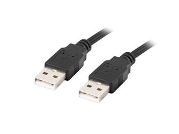 LANBERG USB-A M / M 2.0 kabel 1,8m, černý
