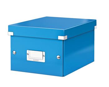 LEITZ Univerzální krabice Click&Store, velikost S (A5), modrá