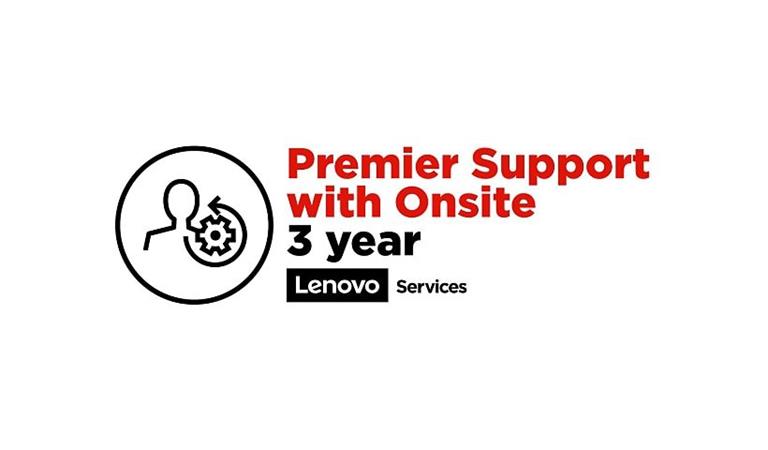 Lenovo rozšíření záruky Lenovo 3Y Premier Support with Onsite Upgrade from 3Y Onsite