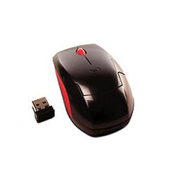 Lenovo Wireless Laser Mouse čierno-červená