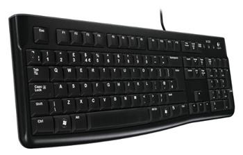 Logitech klávesnice K120, HUN, USB, černá