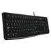 Logitech klávesnice K120, HUN, USB, černá
