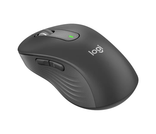 Logitech myš Signature M650 Large/optická/bezdrátová/400-2000dpi/5 tlačítek/logitech bolt/bluetooth/grafitová