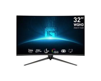 MSI Gaming monitor G32CQ5P, 31,5" zakřivený/2560x1440 (WQHD)/170Hz/1ms/DP/2XHDMI
