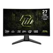 MSI Gaming monitor MAG 274CF X24, 27" Rapid VA zakřivený/FHD/240Hz/0,5ms/2xHDMI/DP/černá