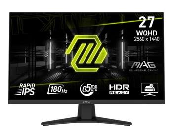 MSI Gaming monitor MAG 274QF 27" Rapid IPS/2560x1440 WQHD/180Hz/0,5ms/2xHDMI/DP/