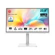 MSI monitor Modern MD2412PW, 23,8" IPS/1920 x 1080 (FHD)/100Hz/ HDMI/USB C/Pivot/Výškově nast./Bílá