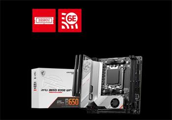 MSI MPG B650I EDGE WIFI, AM5, AMD B650, 2xDDR5, Mini-ITX