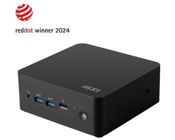 MSI PC Cubi NUC 1M-074BCZ, Intel Core 3 Processor 100U/BT/Wifi/USB/Bez OS/černá