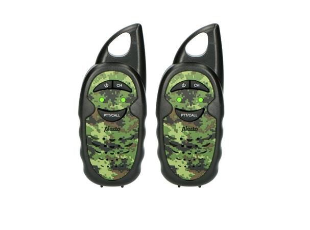 Nedis Alecto FR05CAMO - Sada dvou obousměrných vysílaček pro děti - dosah 3 km