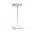 Nedis LTLRM11WT - LED Stolní lampa | Stmívatelné | Integrované zrcadlo | 3 Režimy Světla | Dotykové funkce | Bílá