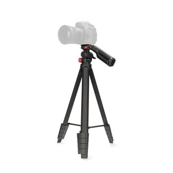 Nedis TPOD2600BK - Stativ | max. 3 kg | 41.5 - 160cm | 5 Segmentů | Náklon & Natočení | ABS / Hliník | Černá