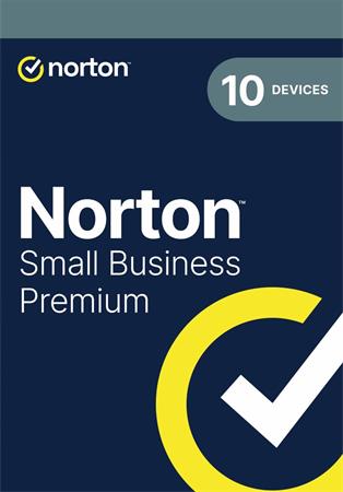 NORTON SMALL BUSINESS PREMIUM 500GB 1 uživatel pro 10 zařízení na 12 měsíců BOX