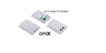 OPTIX MTTH EASY 48S Vnitřní optický nástěnný rozvaděč