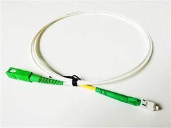 OPTIX SC/APC-LC/APC FLEXI optický patch cord G.657B3 2mm 20m bílý simplex