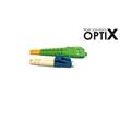 OPTIX SC/APC-LC optický patch cord 09/125 0,5m