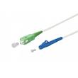 OPTIX SC/APC-LC/UPC patchcord arm. bílý 9/125 5m 3mm B3 LSZH simplex