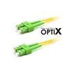 OPTIX SC/APC-SC/APC optický patch cord 09/125 1m
