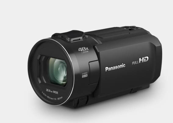 Panasonic HC-V900E-K Full HD, 24x zoom F1.8, 29mm wide, 3.0 touch LCD, OIS