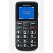 Panasonic KX-TU110EXB mobilní telefon pro seniory - barevný displej, Dual Sim, microSD, černý