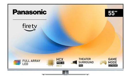 Panasonic TV-55W93AE6 Smart Fire TV, 139cm, 4K, LED, HDR10+, DVB-T2/S2/C