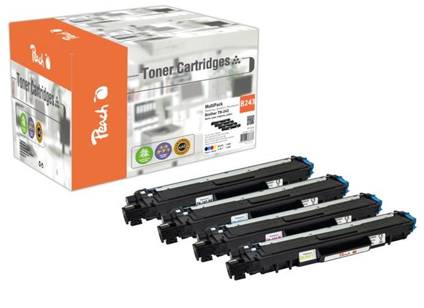 Peach kompatibilní cartridge Brother TN-243 MultiPack