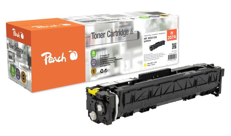 PEACH kompatibilní toner HP W2212A, No 207A yellow